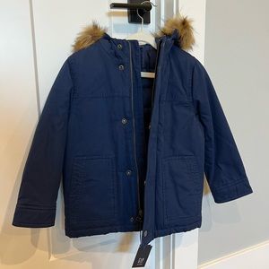 GAP kids winter coat in Navy Blue - size XS NWT